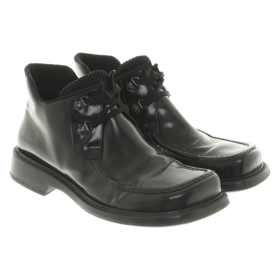 Pollini Leather lace-up shoes