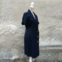 Mila Schön Concept Dress Wool in Blue