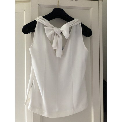 Moschino Cheap And Chic Top in Cream