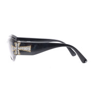 Versace Lunettes de soleil en Noir