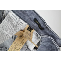 Massimo Dutti Jeans aus Baumwolle in Grau