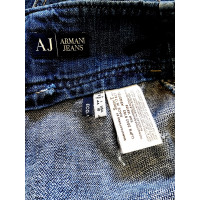 Armani Jeans Gonna in Cotone in Blu