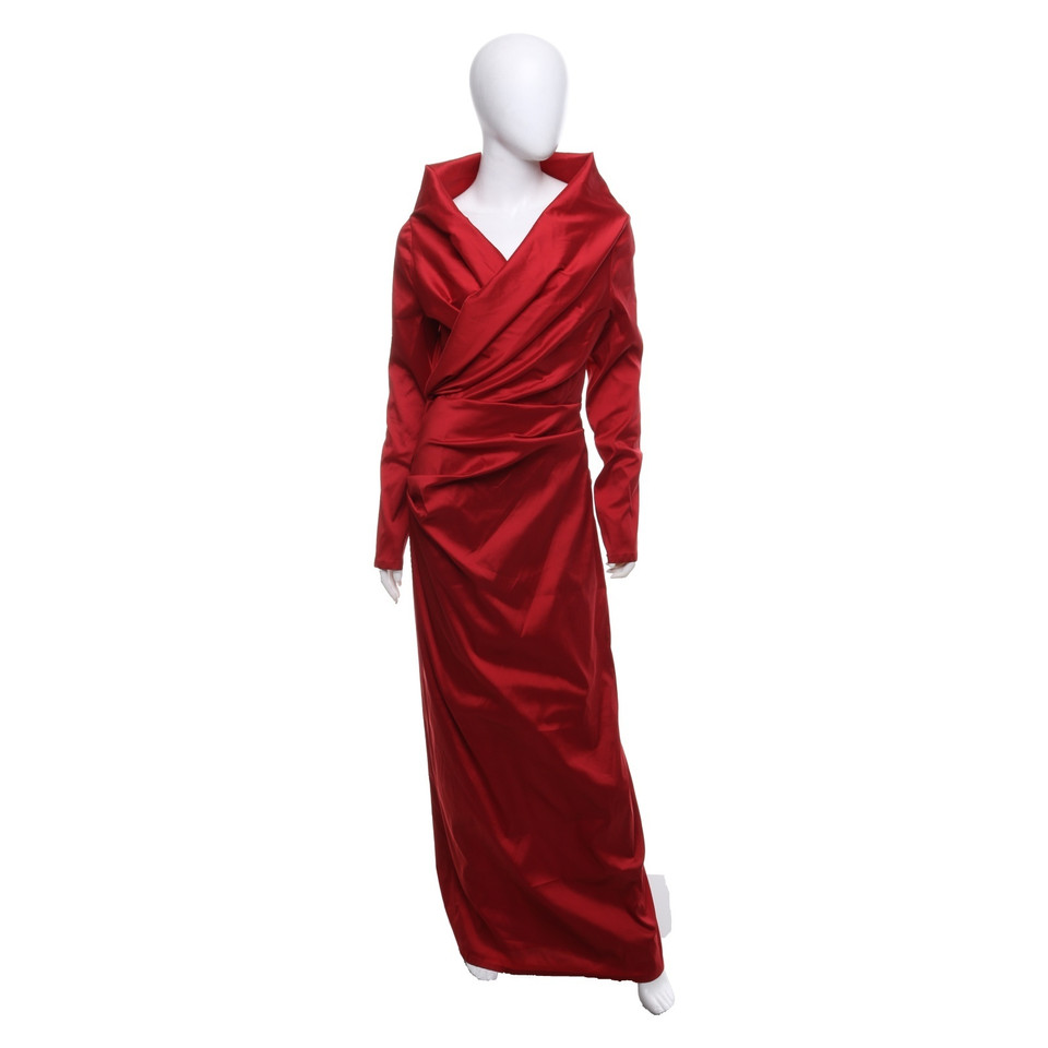 Talbot Runhof Abendkleid in Rot