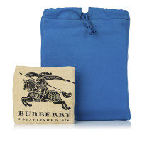 Burberry Tasje/Portemonnee Leer in Blauw