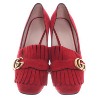 Gucci pumps in rood