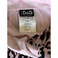 D&G Oberteil aus Baumwolle in Rosa / Pink