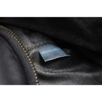 Piquadro Shoulder bag Leather in Black