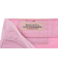 Levi's Pantaloncini in Cotone in Rosa