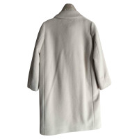 Herno Jacke/Mantel aus Wolle in Taupe