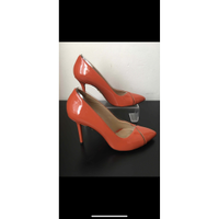 Charlotte Olympia Wedges Patent leather in Orange