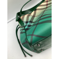 Burberry Shopper Leather in Green
