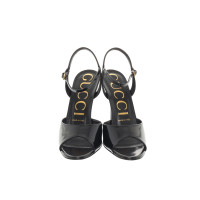 Gucci Sandales en Cuir en Noir