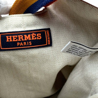 Hermès Shoulder bag Canvas in Beige