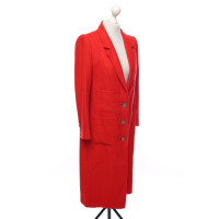 Hermès Jacke/Mantel in Rot