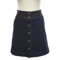 Mulberry Skirt Cotton in Blue