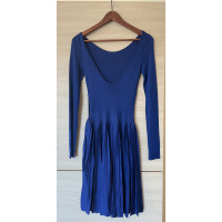 Christian Dior Kleid aus Viskose in Blau