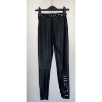 Unravel Project Trousers Leather in Black