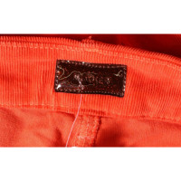 Mother Jeans aus Baumwolle in Orange