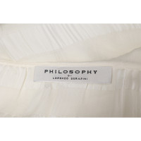 Philosophy Di Lorenzo Serafini Robe en Viscose en Blanc