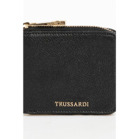 Trussardi Sac à main/Portefeuille en Cuir en Noir