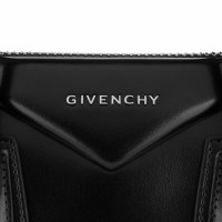 Givenchy Antigona Lock Tote Medium 28 Leer in Zwart