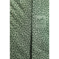 Hermès Krawatte aus Seide in Grün
