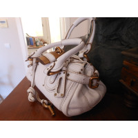 Chloé Paddington Bag Leather in White