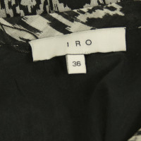 Iro Kleid aus Viskose in Schwarz
