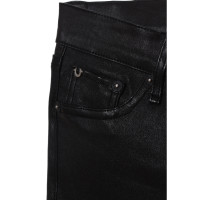 True Religion Trousers Leather in Black