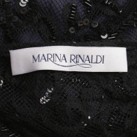 Marina Rinaldi Kleid mit Pailetten-Besatz