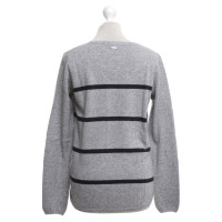 Cinque Knit sweater in grey / black