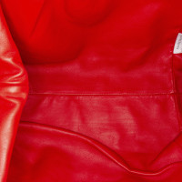 Bottega Veneta The Pouch aus Leder in Rot