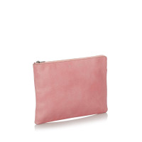 Céline Clutch Bag Leather in Pink