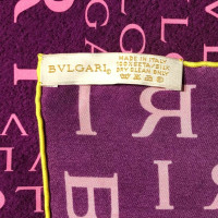 Bulgari Scarf/Shawl Silk in Violet