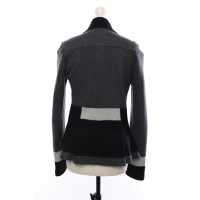 Marithé Et Francois Girbaud Jacket/Coat Wool in Grey