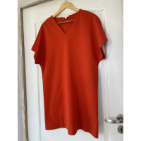 Cos Kleid aus Baumwolle in Orange