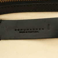 Schumacher Tote bag in Pelle verniciata in Color carne