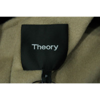 Theory Giacca/Cappotto in Lana in Nero