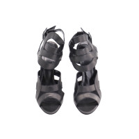 Pierre Hardy Sandals Leather in Black