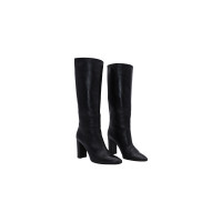 Gianvito Rossi Bottes en Cuir en Noir