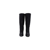 Gianvito Rossi Bottes en Cuir en Noir