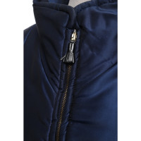 Hermès Jacket/Coat Silk in Blue