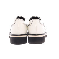 Cesare Paciotti Lace-up shoes Leather in Cream