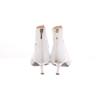 Cesare Paciotti Ankle boots Leather in White