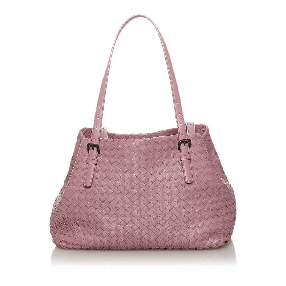 Bottega Veneta Tote Bag aus Leder in Rosa / Pink