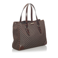 Céline Sac fourre-tout en Toile en Marron