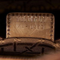 Christian Dior Malice Bag in Pelle verniciata in Marrone