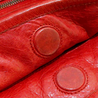 Balenciaga Sunday Bag en Cuir en Rouge