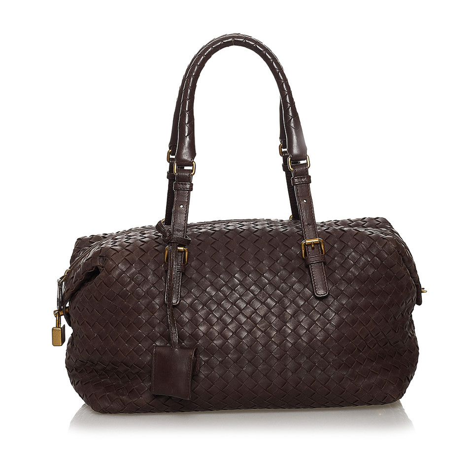 Bottega Veneta Handbag Leather in Black