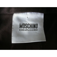 Moschino Cheap And Chic Veste/Manteau en Coton en Noir